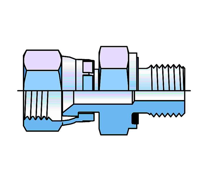 JIC Fittings Swivel to Metric ED